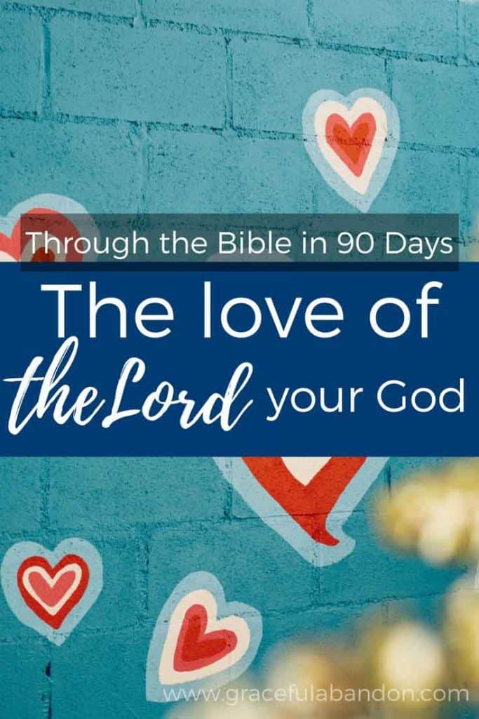 The Love of the Lord YOUR God: What Does It Look Like?